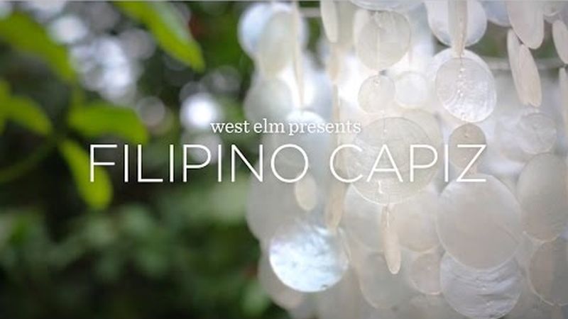 Die Philippinen im Video - Kunsthandwerk: Capiz in den Philippinen