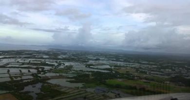 Die Philippinen im Video - Landung aus Sicht des Piloten in Roxas