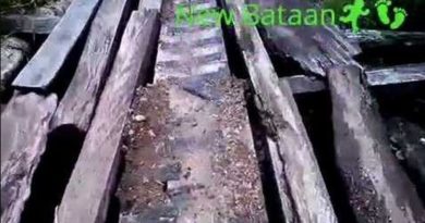 Die Philippinen im Video - Strasse nach Manurigao in New Bataan