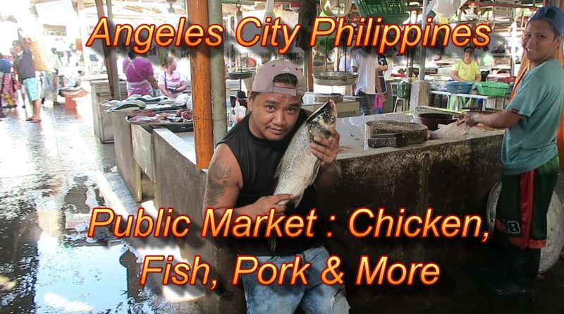 Die Philippinen im Video - Öffentlicher Markt von Angeles City