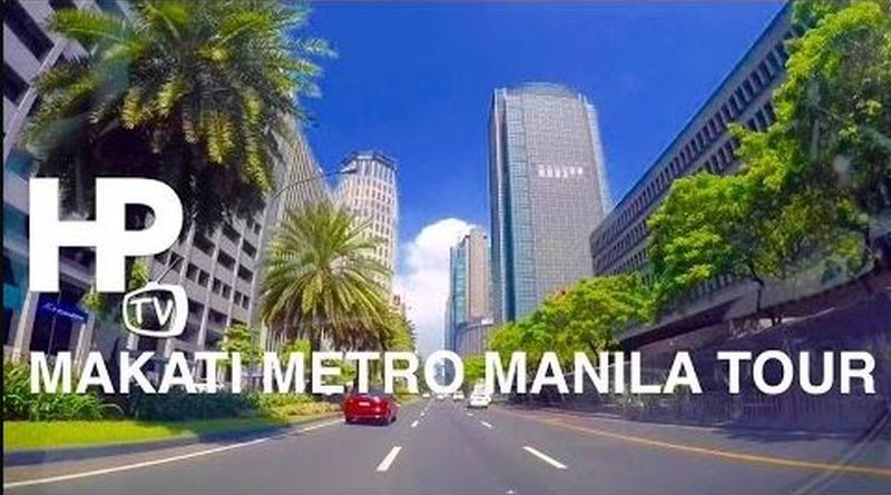 Die Philippinen im Video - Fahrt durch Makati