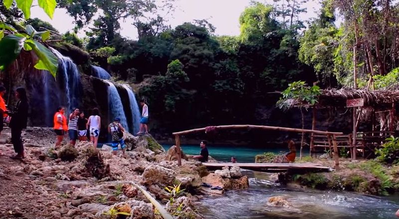 Die Philippinen im Video - Die Wasserfälle von Bolinao in Pangasinan