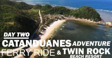 Die Philippinen im Video - Catanduanes Abenteuer - Fähre und Twin Rock Resort