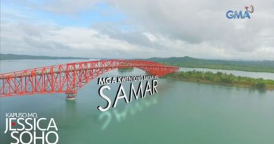 Die Philippinen im Video - Mit dem Bananenboot unter der San Juanico Brücke
