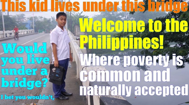 Die Philippinen im Video - Wohnen unter der Brücke