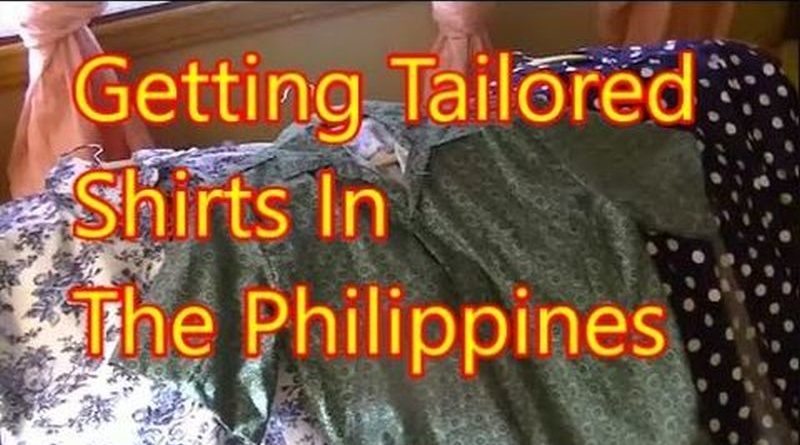 Die Philippinen im Video - Massgeschneiderte Hemden in den Philippinen machen lassen und Jeans gleich dazu