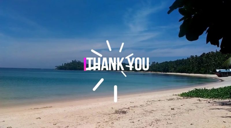 Die Philippinen im Video - White Beach in Cagwait in der Provinz Surigao del Sur