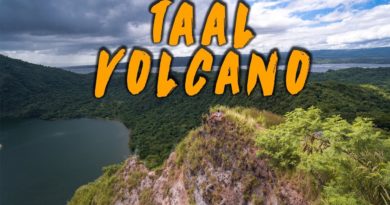 Die Philippinen im Video - Wanderung am zweitaktivisten Vulkan der Philippinen - der Taal