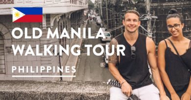 Die Philippinen im Video - Bomben, Kirchen und Friehöfe - Intramuros - altes Manila