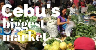 Die Philippinen im Video - Einkaufen auf dem Carbon Markt bei Nacht