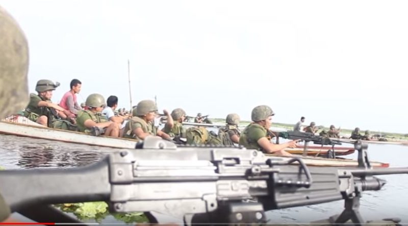 Die Philippinen im Video - Militär- und Polizei Kampfhandlungen in den Liguasan Sümpfen