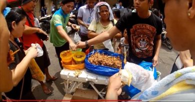 Die Philippinen im Video - Straßenhändler & Straßenküche am Cogon Markt in der Stadt Cagayan de Oro Foto und Video: Sir Dieter Sokoll KR