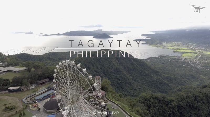 Die Philippinen im Video - Tagaytay in Batangas aus der Luft