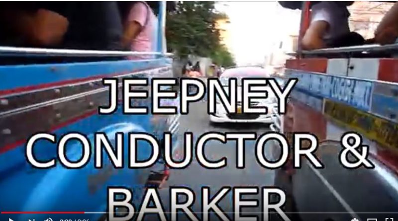 Die Philippinen im Video - Jeepney Conductors & Barker Foto & Video: Sir Dieter Sokoll KR