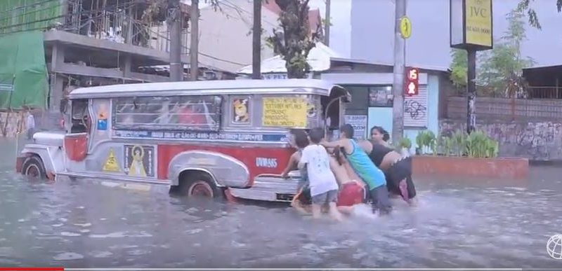 Die Philippinen im Video - Wenn es regnet, kommt die Überschwemmung
