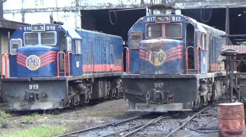 Die Philippinen im Video - Auf dem Bahnbetriebswerk in Tutuban in Manila