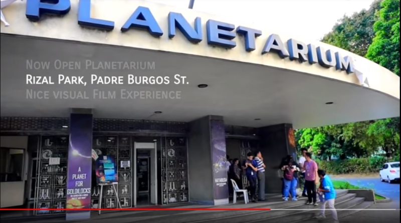 ie Philippinen im Video - Besuch im Rizal Park von Manila und dem Planetarium