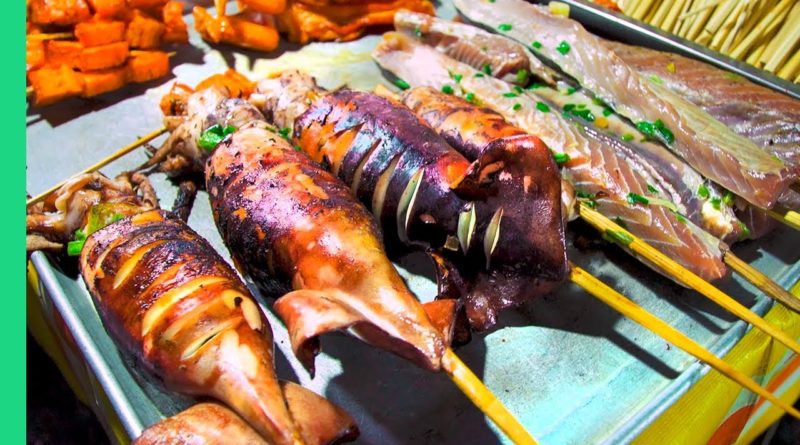 Die Philippinen im Video - Streetfood auf den Roxas Night Market in Davao