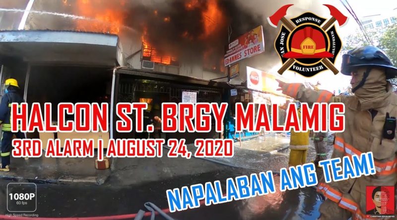 Die Philippinen im Video - Freiwillige Feuerwehr bei der Brandbekämpfung