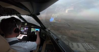 Die Philippinen im Video - Pilotensicht-Landung in Manila bei Gewitter