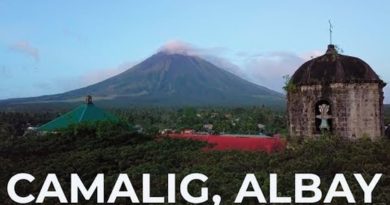 Die Philippinen im Video - Drohnenaufnahmen von Camlig in Albay