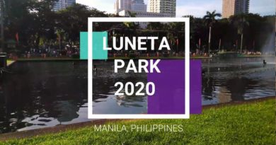 Die Philippinen im Video - Der neue Luneta Park 2020