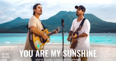 Die Philippinen im Video - Musikvideo - You are my Sunshine auf White Island in Camiguin