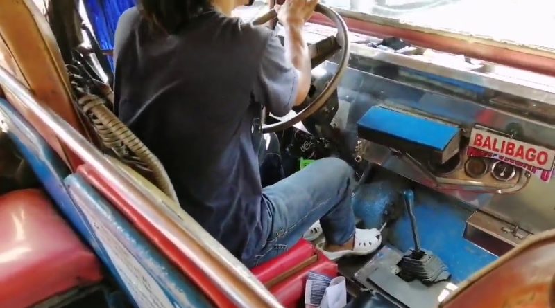 Die Philippinen im Video - Erstaunliche Schalttechnik eines Jeepney-Fahrers