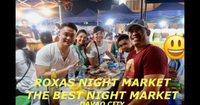 Die Philippinen im Video - Roxas Nachtmarkt in Davao