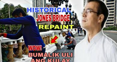 Die Philippinen im Video - Die historische Jones Brücke wird neugestrichen