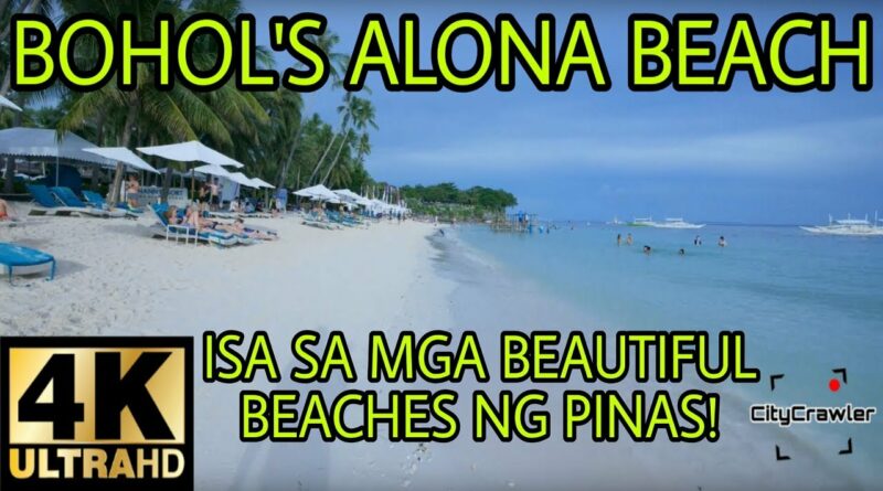 Die Philippinen im Video - Spaziergang am Alona Beach auf Panglao