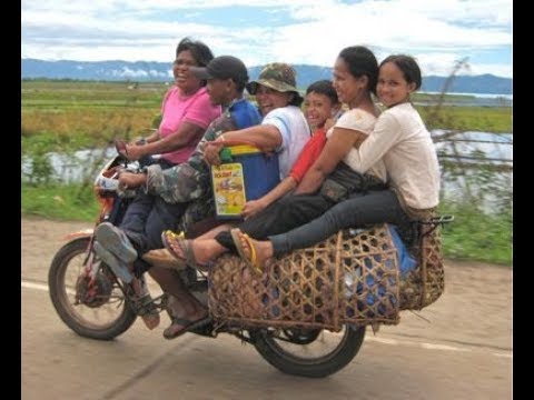 Die Philippinen im Video - Billige und lustige Personentransportmöglichkeiten