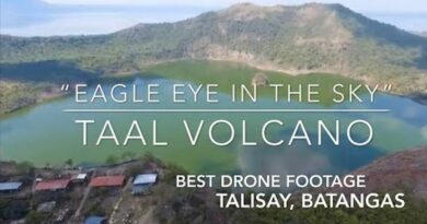 Die Philippinen im Video - Taal Vulkan vor seiner letzten Eruption