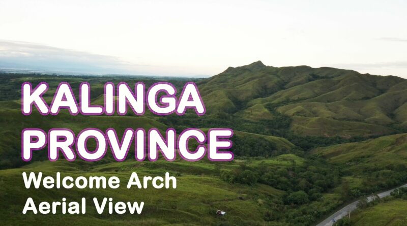 Die Philippinen im Video - Luftaufnahmen des Willkommensbogens in der Provinz Kalinga