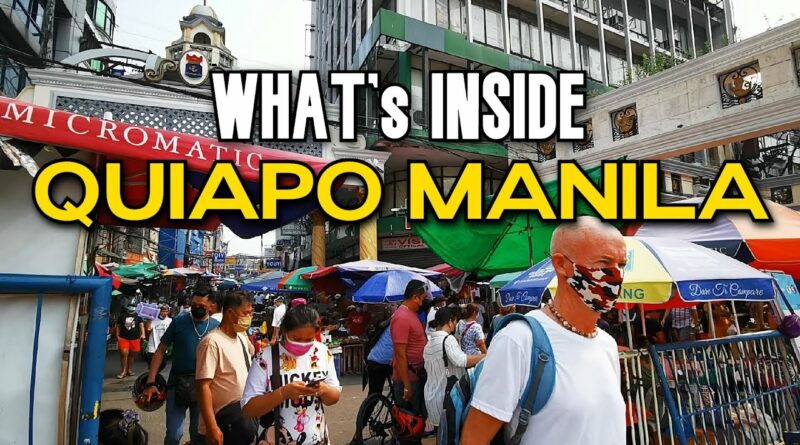 Die Philippinen im Video - Wie sieht es in Quiapo aus?