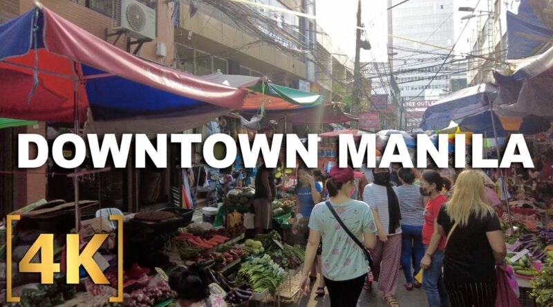 Die Philippinen im Video - Erkundung von Downtown Manila | Quiapo, Binondo, Recto, Divisoria