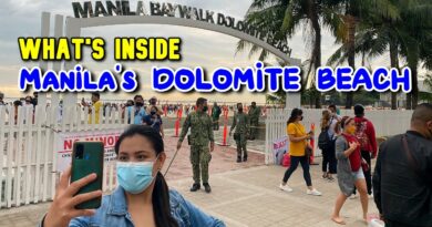 Die Philippinen im Video - Am Dolomitstrand von Manila