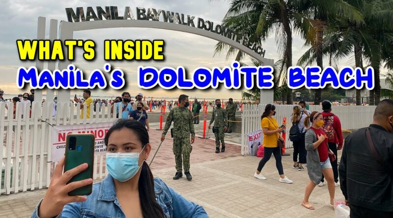 Die Philippinen im Video - Am Dolomitstrand von Manila