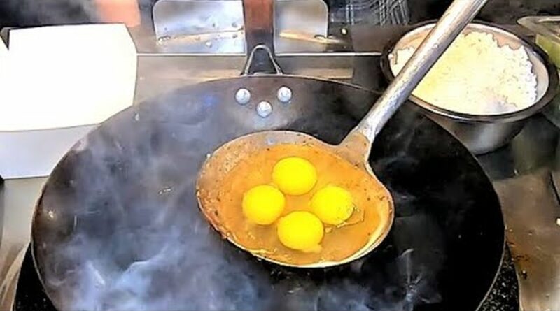 Die Philippinen im Video - Philippinisches Streetfood - Bratreis (gebratener Reis mit Ei)