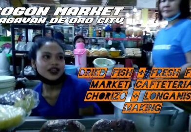 Die Philippinen im Video - COGON MARKET - Getrockneter Fisch + Frischer Fisch - Markt Cafeteria - Chorizo + Longganisa Herstellung Foto + Video von Sir Dieter Sokoll für PHILIPPINEN MAGAZIN