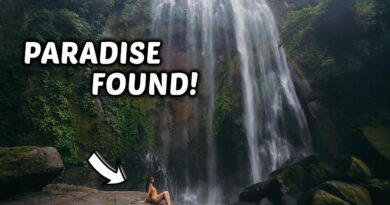 Die Philippinen im Video - Versteckter Wasserfall in Laguna - Hulugan Falls