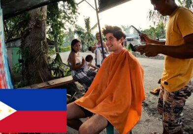 Die Philippinen im Video - 50-Peso Haarschnitt auf der Straße