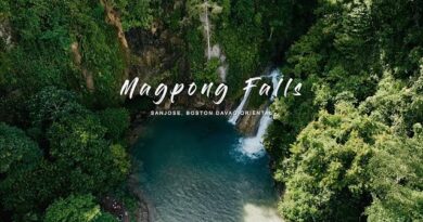 Die Philippinen im Video - Magpong Wasserfälle | San Jose | Boston | Davao Oriental