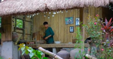 Die Philippinen im Video - Diese Nudeln werden aus Papaya hergestellt! Pansit Papaya für die Familie kochen