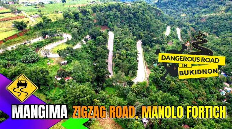 Die Philippinen im Video - MANGIMA ZIGZAG ROAD MANOLO FORTICH, BUKIDNON | DRONE SHOTS