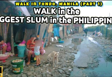 Die Philippinen im Video - INTENSE Spaziergang im GRÖSSTEN SLUM der PHILIPPINEN | Tondo Manila Walk