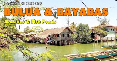 Die Philippinen im Video - BULUA & BAYABAS Seasides & Fishponds - Cagayan de Oro | Northern Mindanao