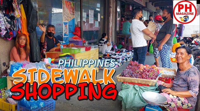 Die Philippinen im Video - SIDEWALK SHOPPING | REAL Life in the PHILIPPINES - Cagayan de Oro City